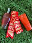 Escada Bali Paradise perfume + body cream + ribbon