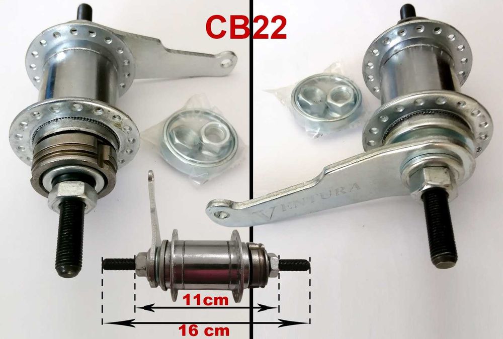 Cubos de roda de bicicleta