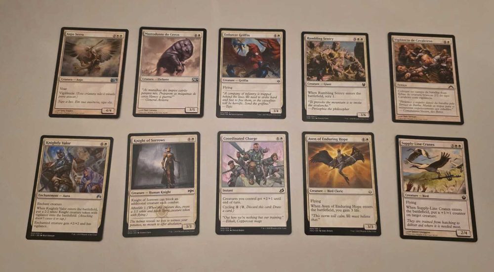 Cartas Magic - Brancas