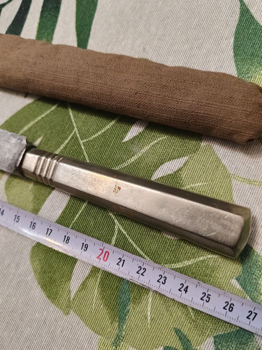 Stary nóż Gerlach BM 127 g. Przedwojenny około 1886 do 1900 r. Duży