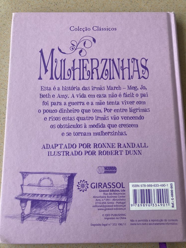 Mulherzinhas edição para crianças