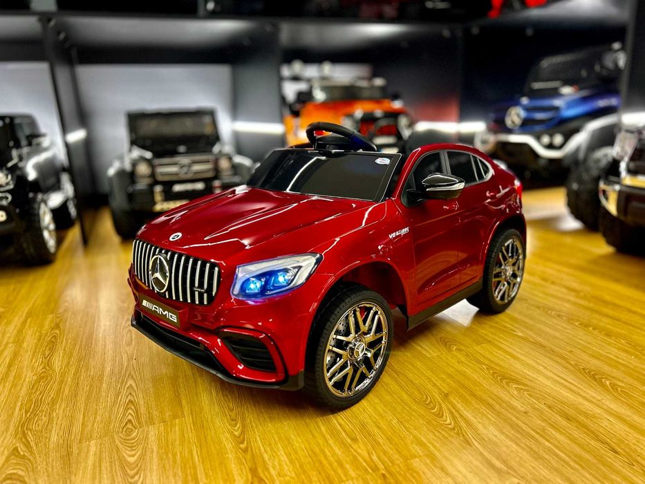 Autko MERCEDES GLC lakierowany 4x4 na akumulator 12V9Ah dla dzieci