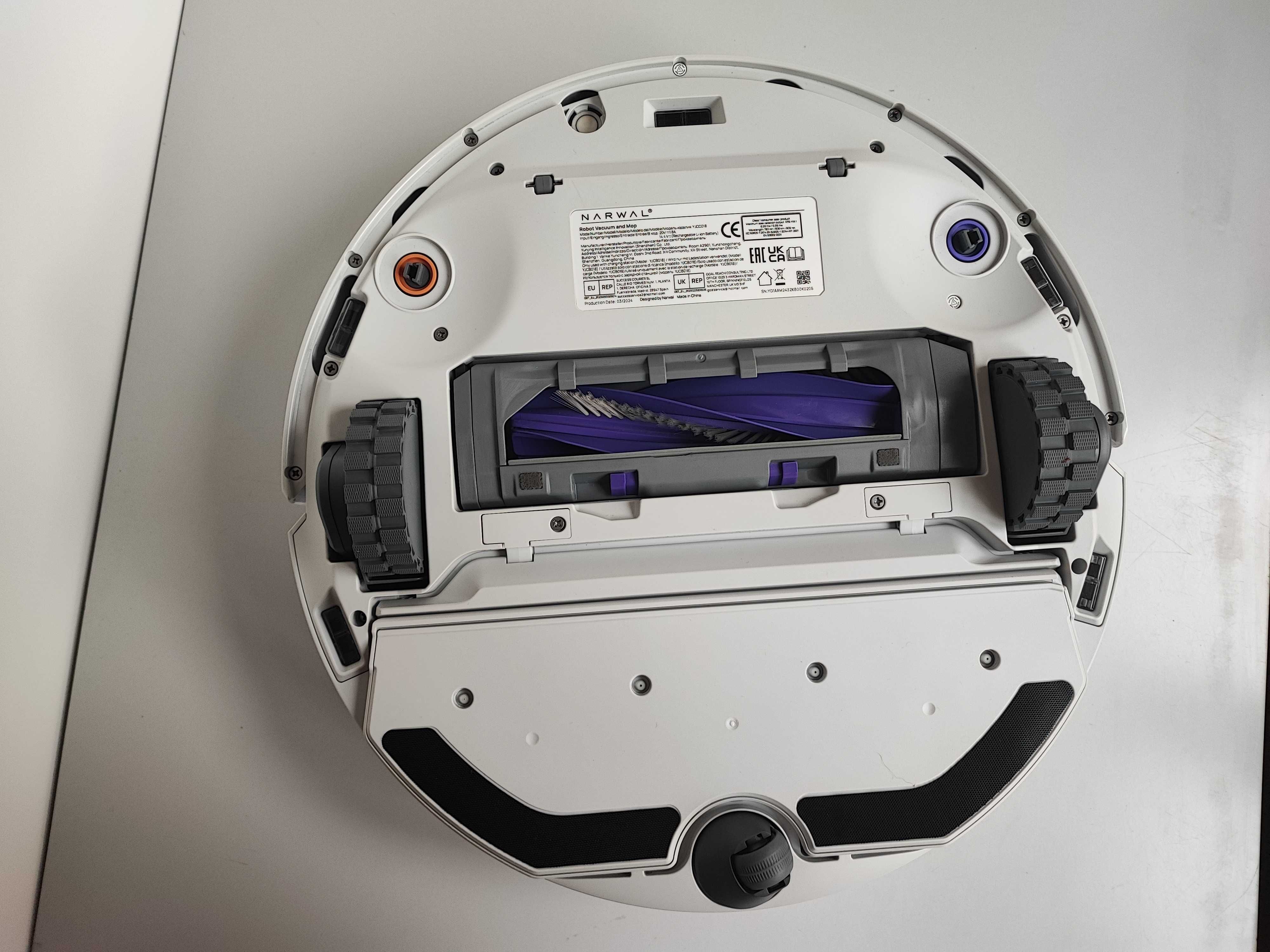 Робот пилосос NARWAL Freo X Plus Robot Vacuum and Mop LiDAR 360, білий