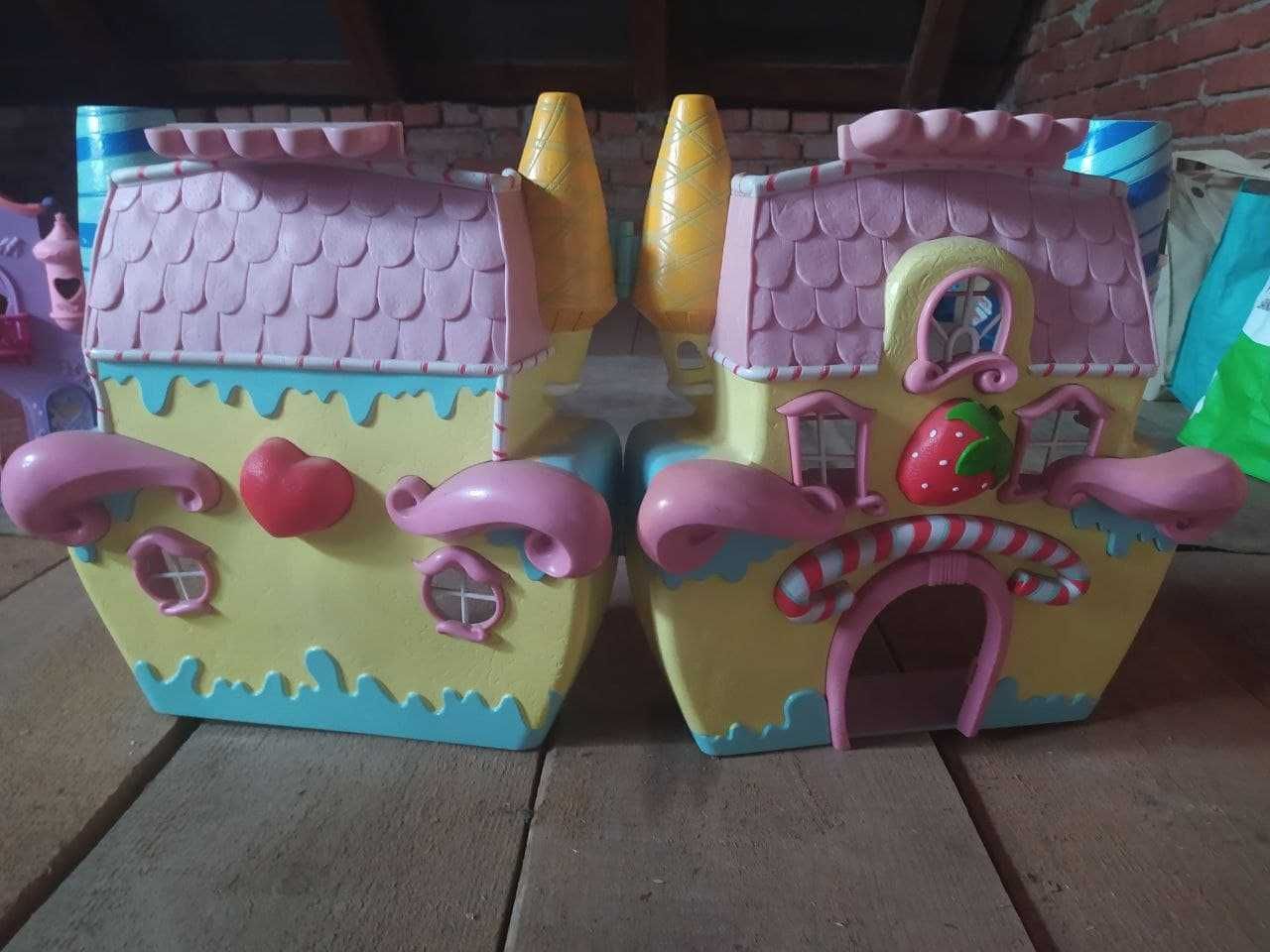 Дитячий розкладний іграшковий будиночок для ляльок