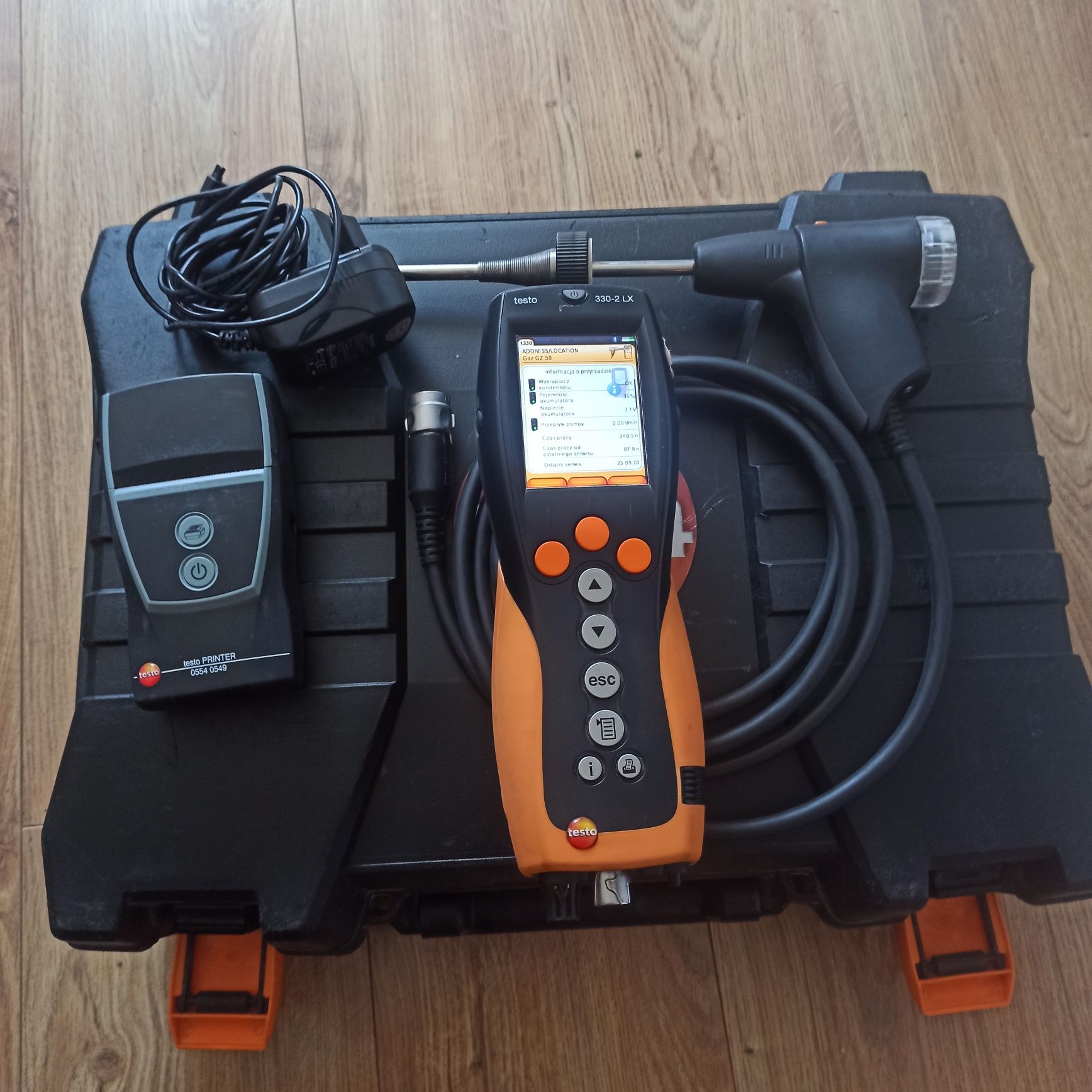 Analizator spalin Testo 330-2 LX