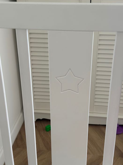 Łóżeczko niemowlęce Star Cot 120×60 Woodies