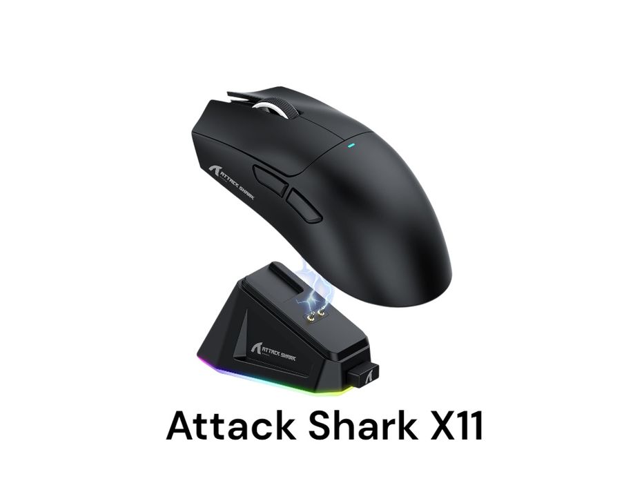Attack Shark X8SE / X11, Ajazz Компьютерная игровая мышка беспроводная