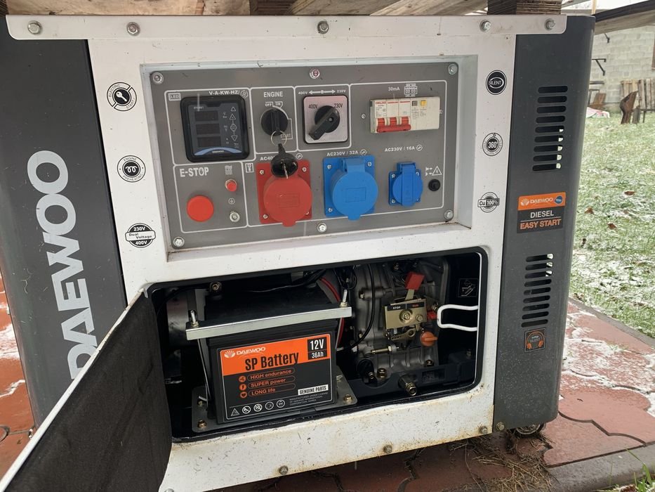 Генератор” Daewoo”дізельний 8,5кв трифазний