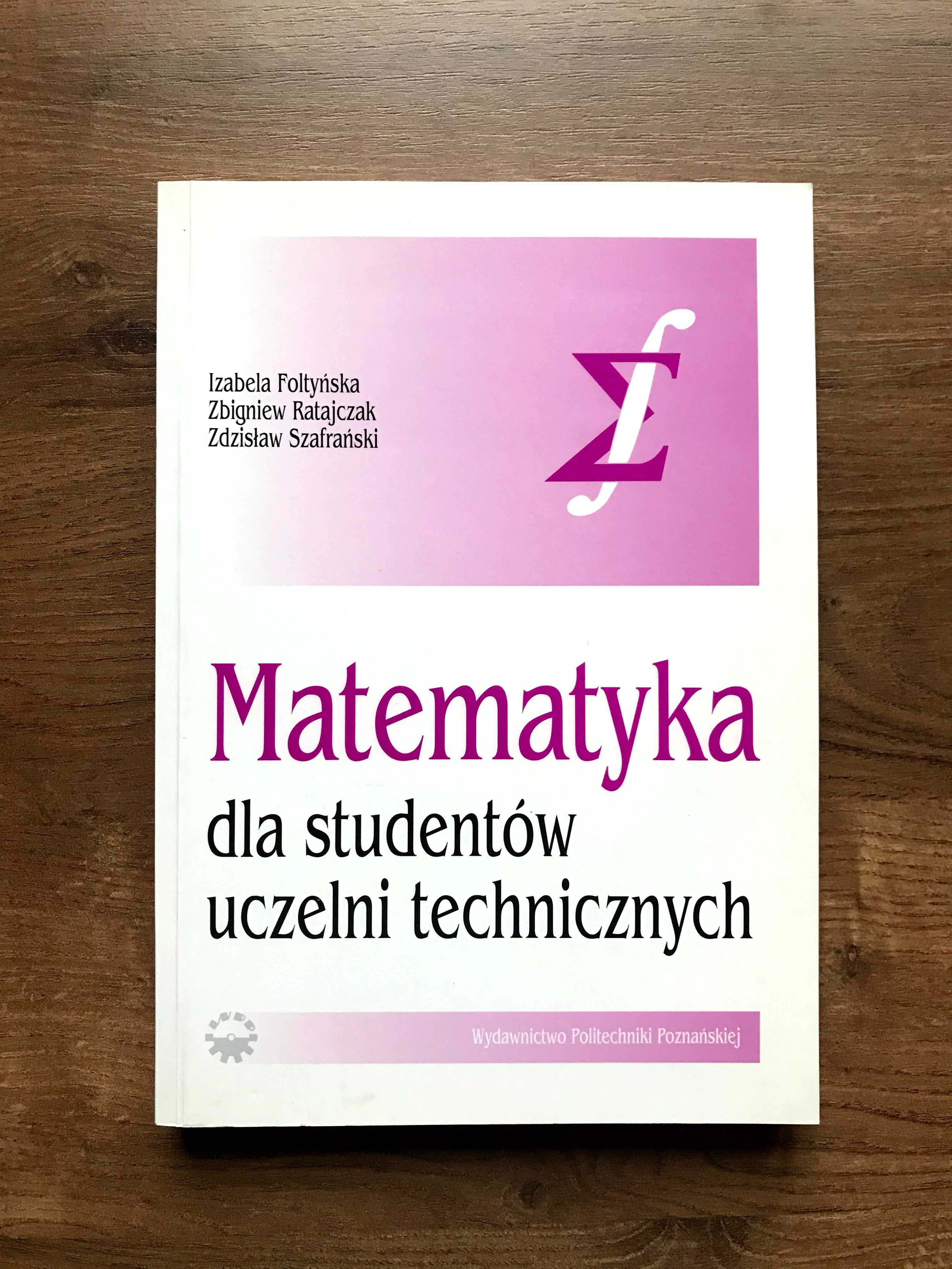Matematyka dla studentów uczelni technicznych Foltyńska cz.3 2000