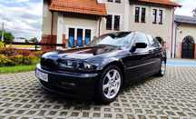 BMW E46 320i R6 LPG cosmosschwarz skóry