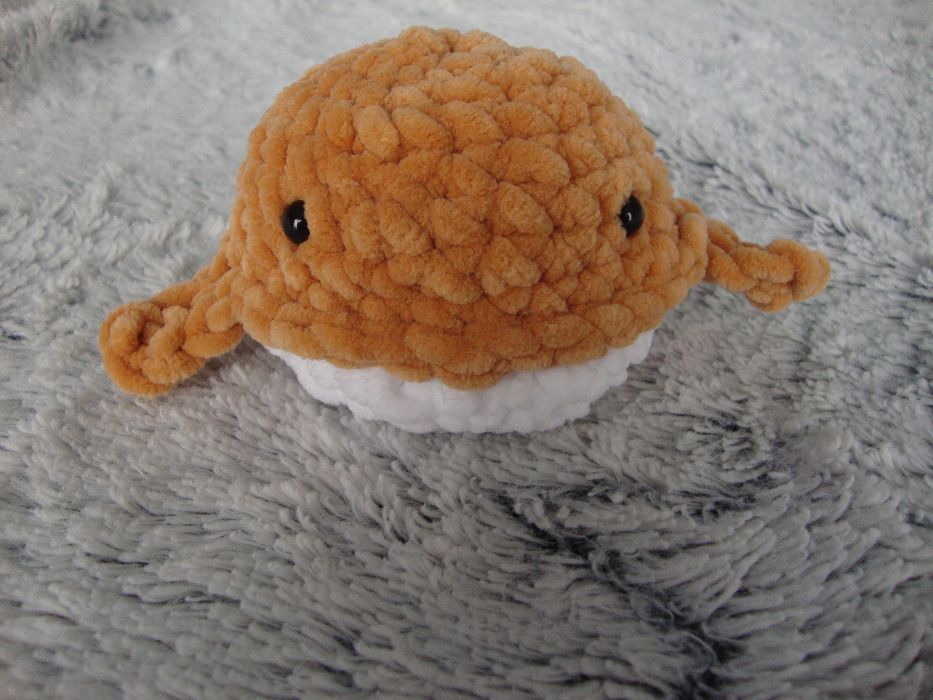 Wieloryb handmade, amigurumi