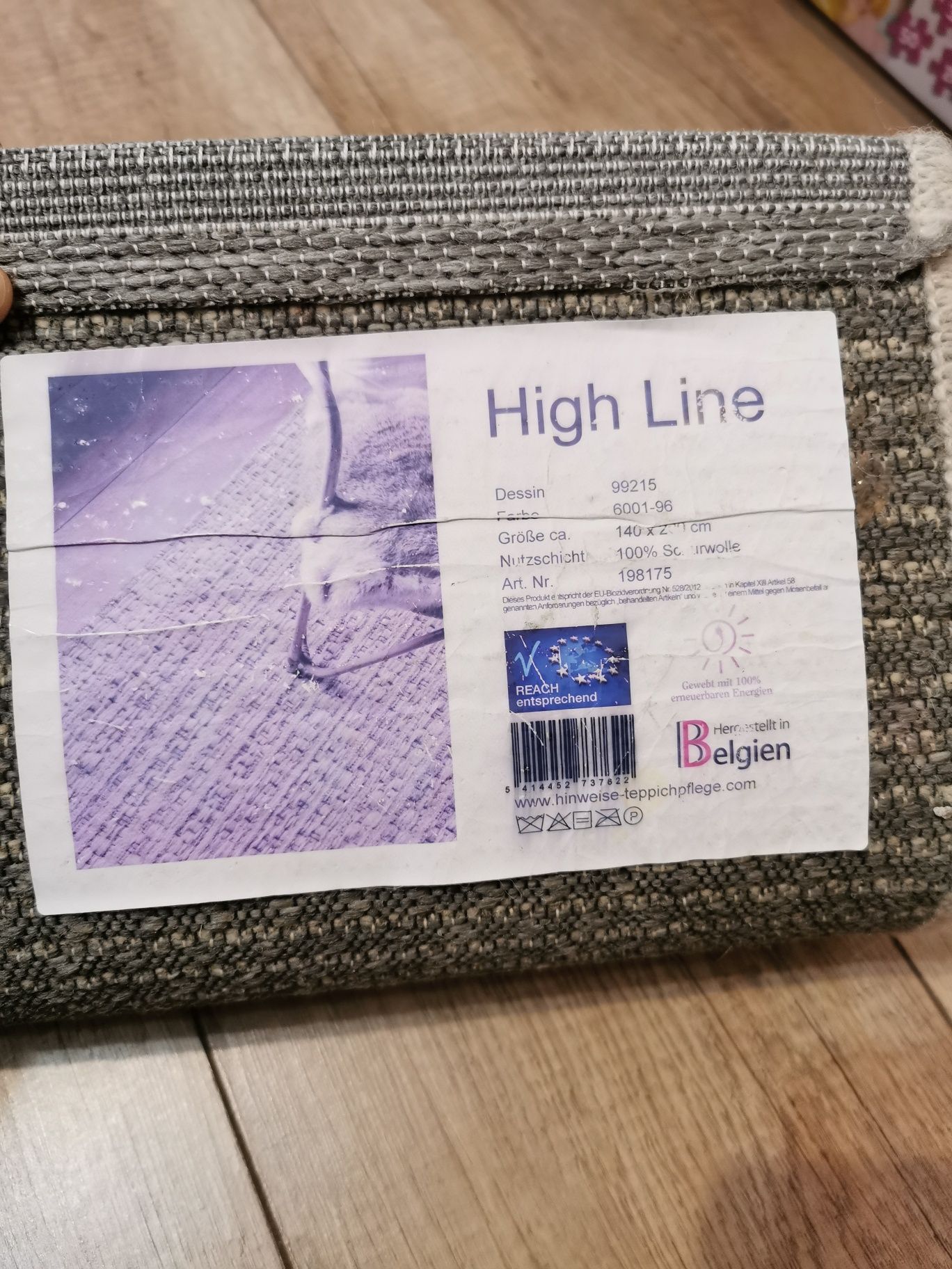 Dywan wełniany belgijski 140x200