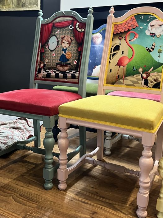 Krzesla zestaw 6szt krzeslo