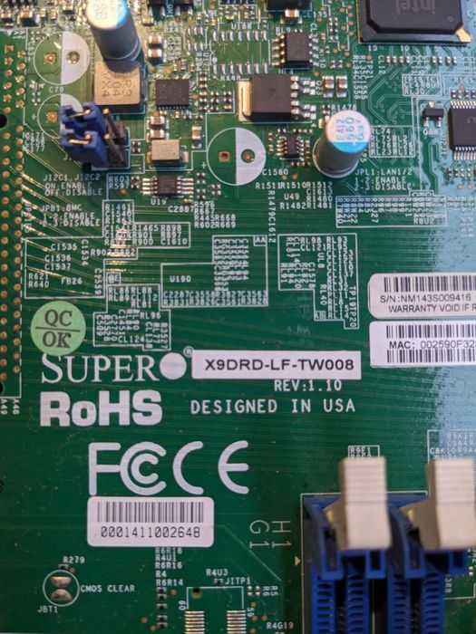 Материнская плата Supermicro X9DRD-LF-TW008