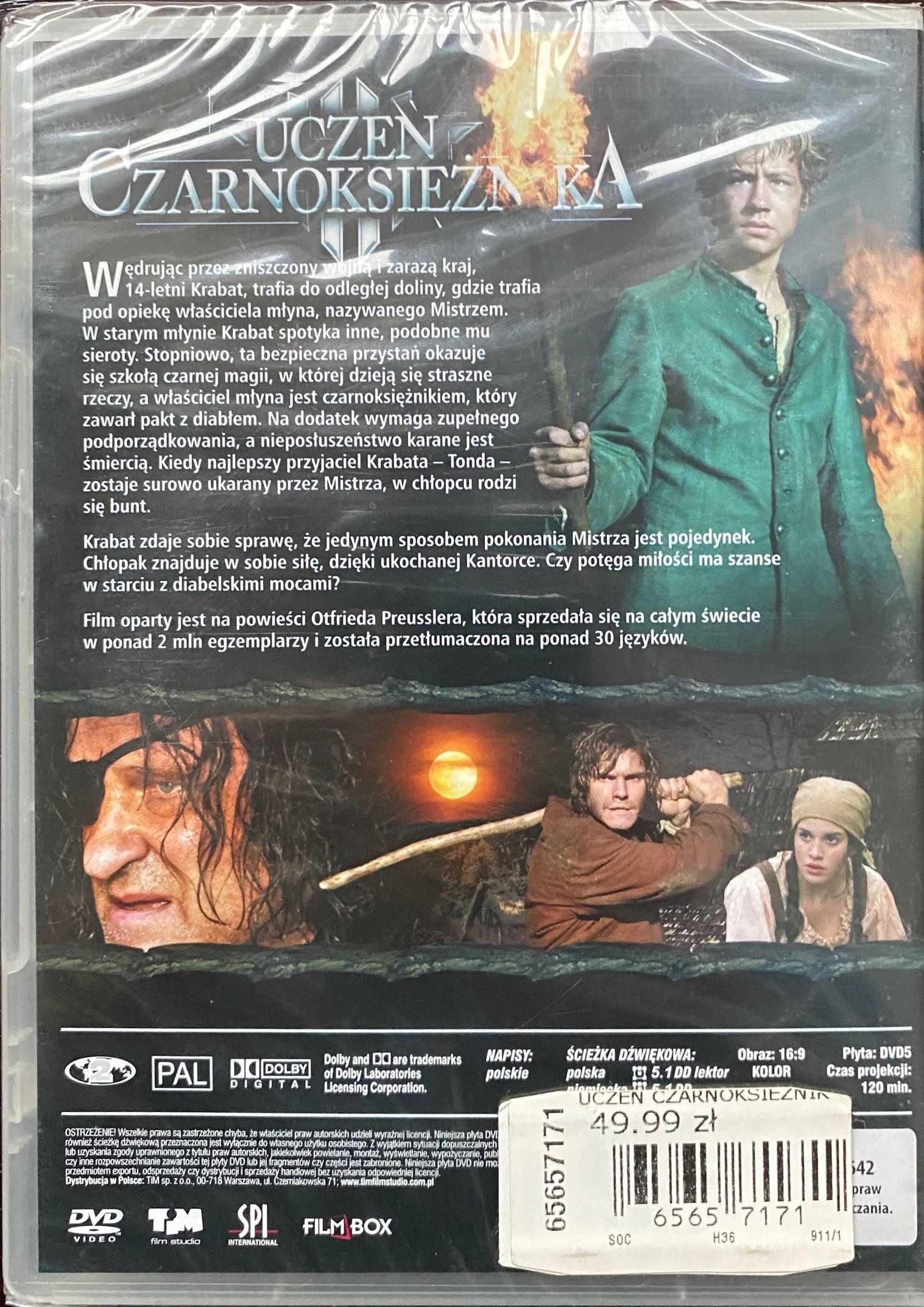 Film DVD Uczeń Czarnoksiężnika