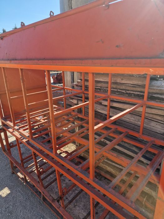 Contentor caixa para bilhas de gas