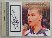 Fleer Platinum 2003-04 Inscribed Maciej Lampe RC Rookie Auto 74/185