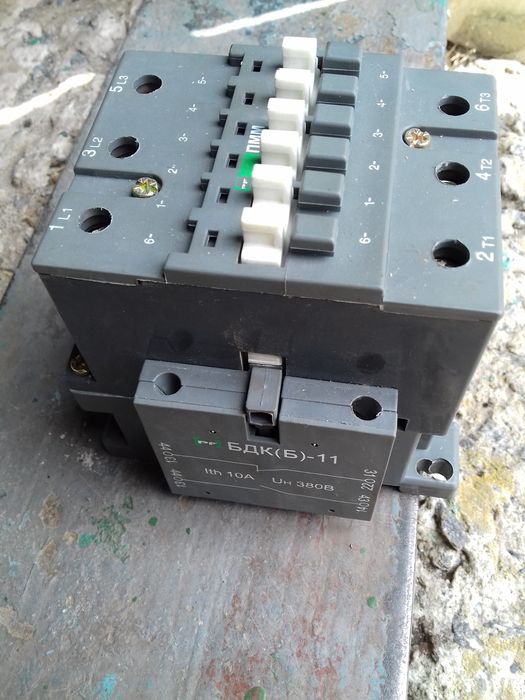 Магнітні пускачі, контактори асортимент