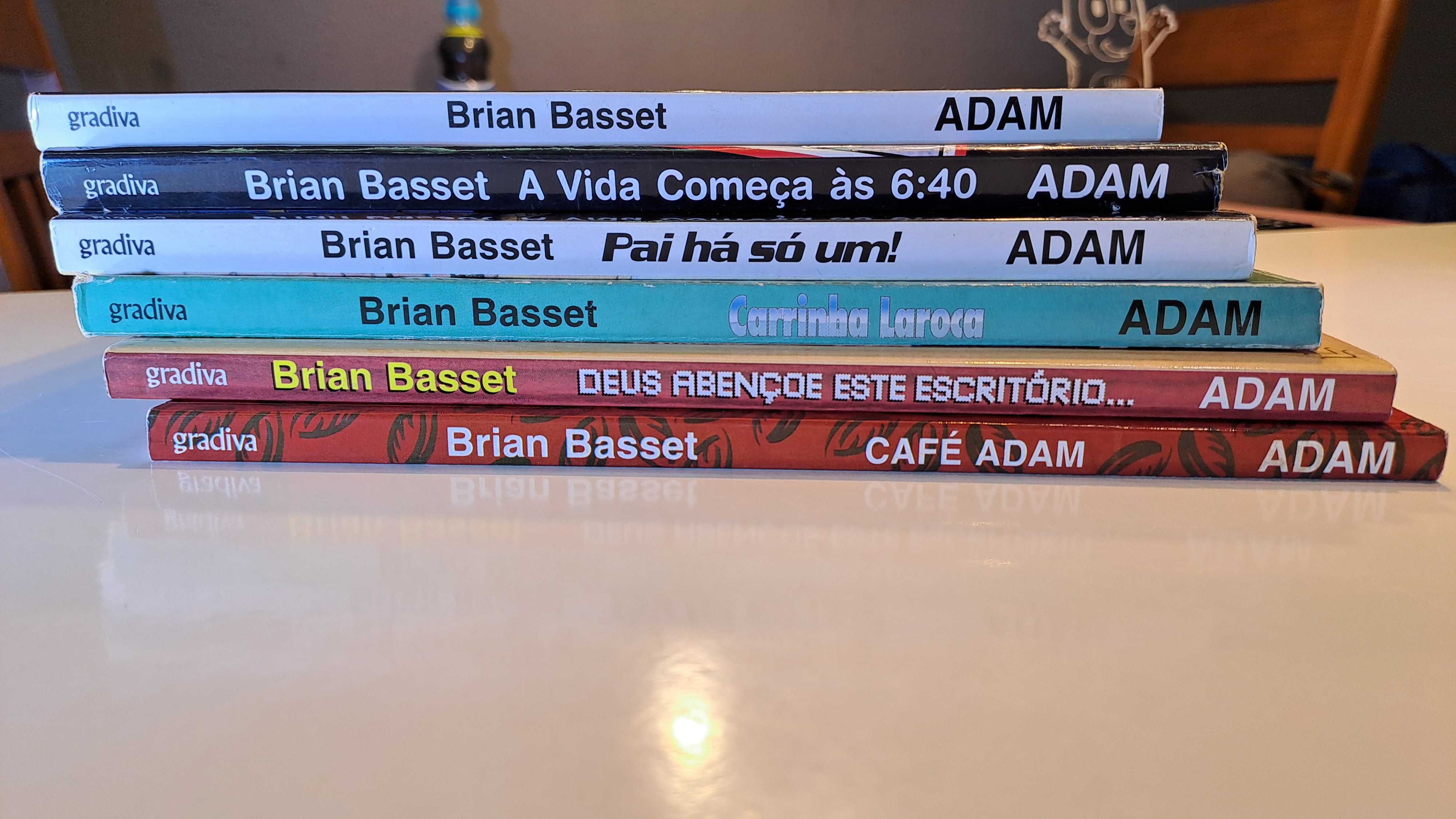 Adam - Brian Basset - Pack 3 livros - Banda Desenhada