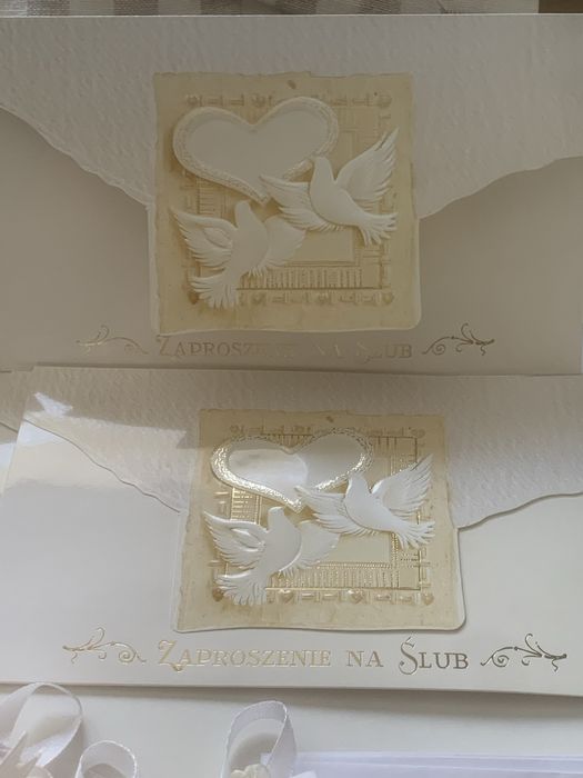 Zaproszenia na Ślub + Przypinki Weselne