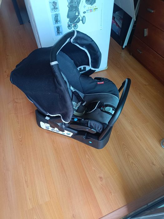 Carrinho Zippy safe 1st (base isofix + Ovo + carrinho de passeio)
