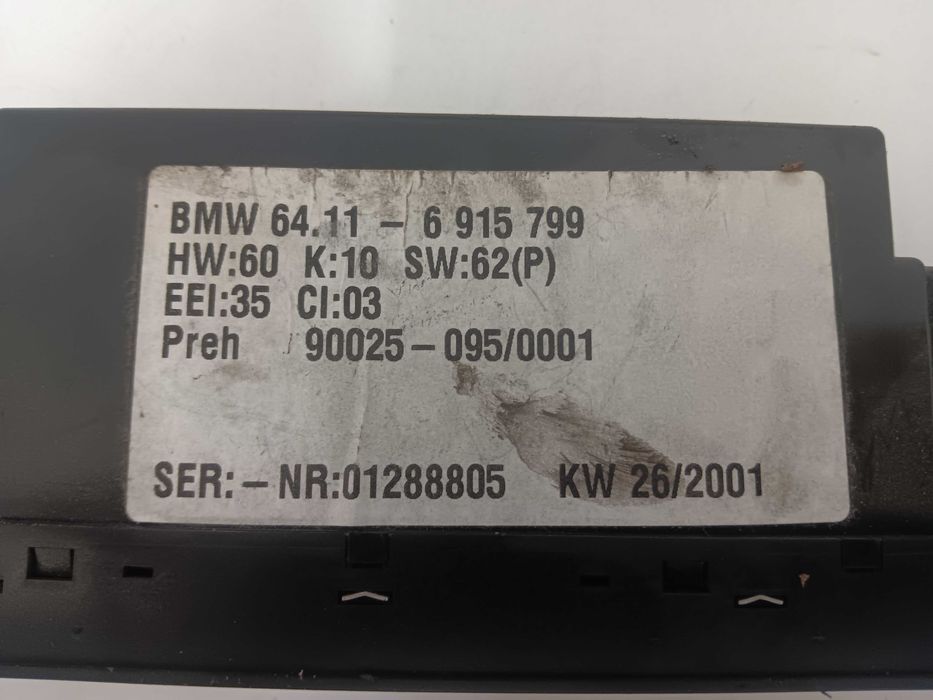 Climatronic bmw serie 5 E39