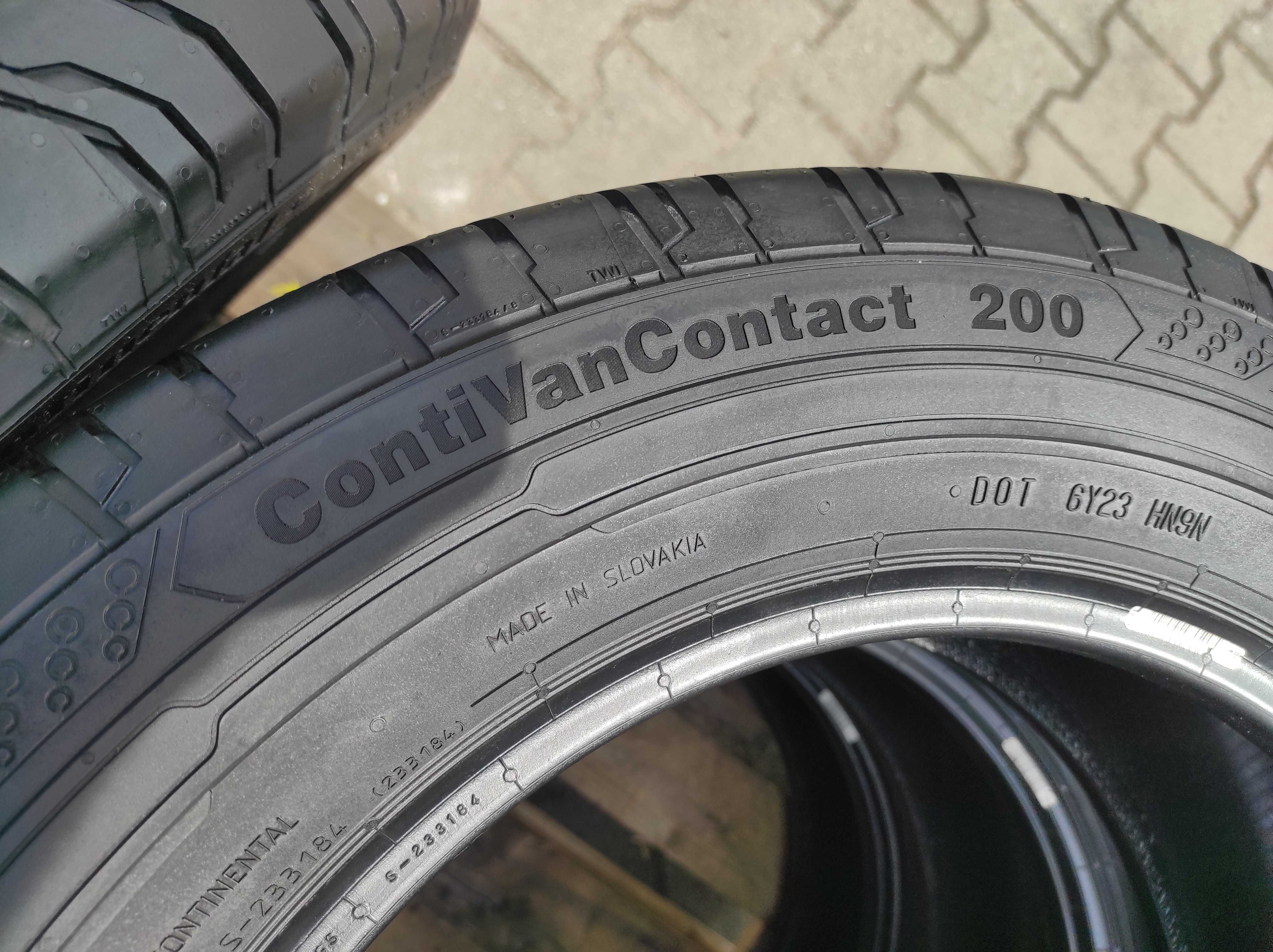 NOWE opony bus 4szt 205/65 R16C Continental VanContact 200 WYSYŁKA