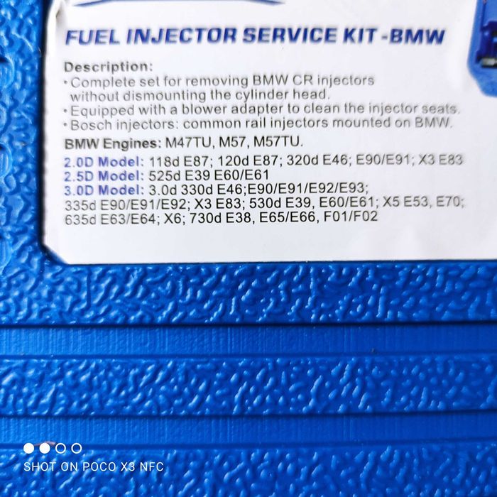 extrator injectores bmw