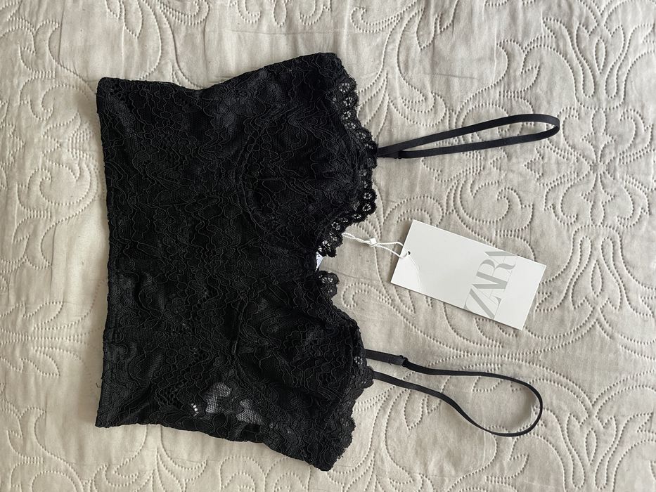 Koronkowy top Zara