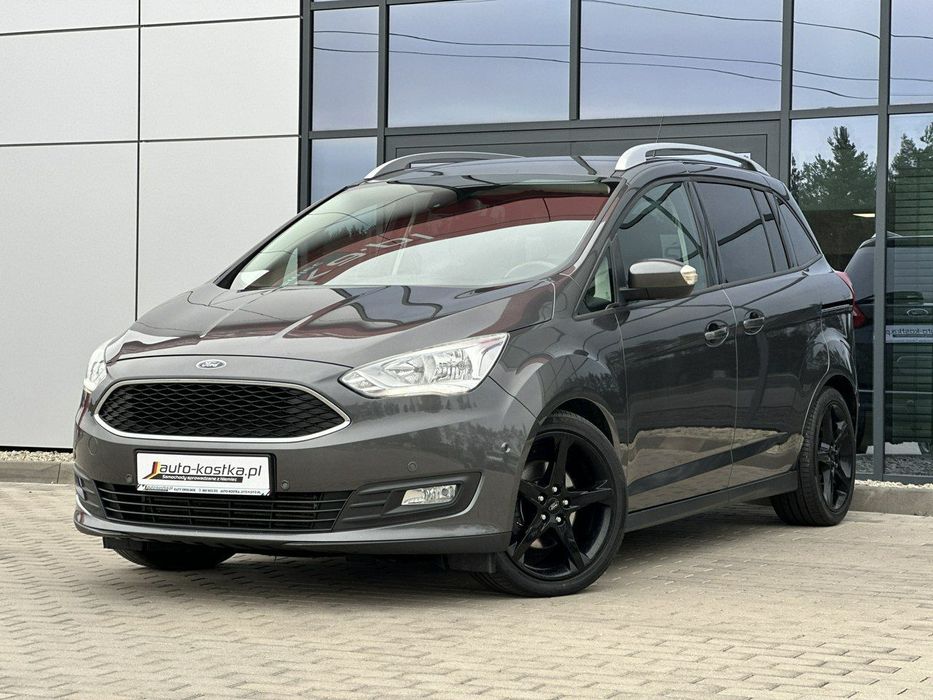 Ford Grand C-MAX Navi, Grzane fotele/kierownica, Climatronic, LED, Czujniki, GWARANCJA