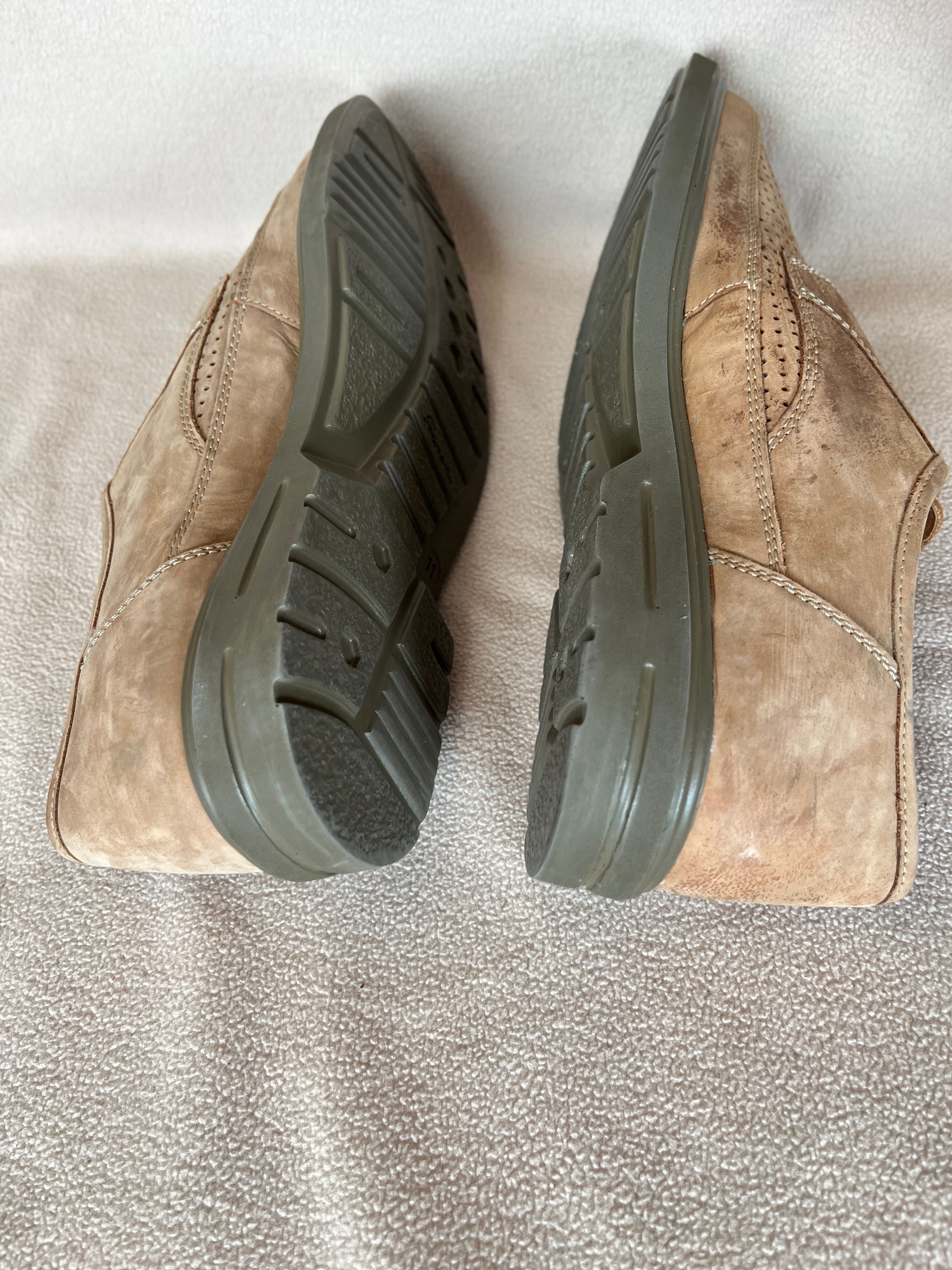 Sioux letnie extra weit szersze buty męskie Nubuk rozmiar 11