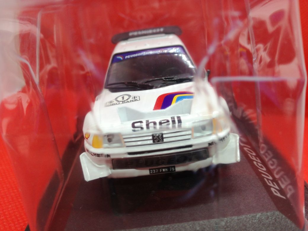 N52 Miniaturas 1/43 Peugeot de Rally como novas