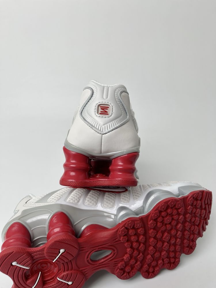 Оригинал Nike Shox TL Gym Red (FZ4344 001) летние кроссовки найк шокс