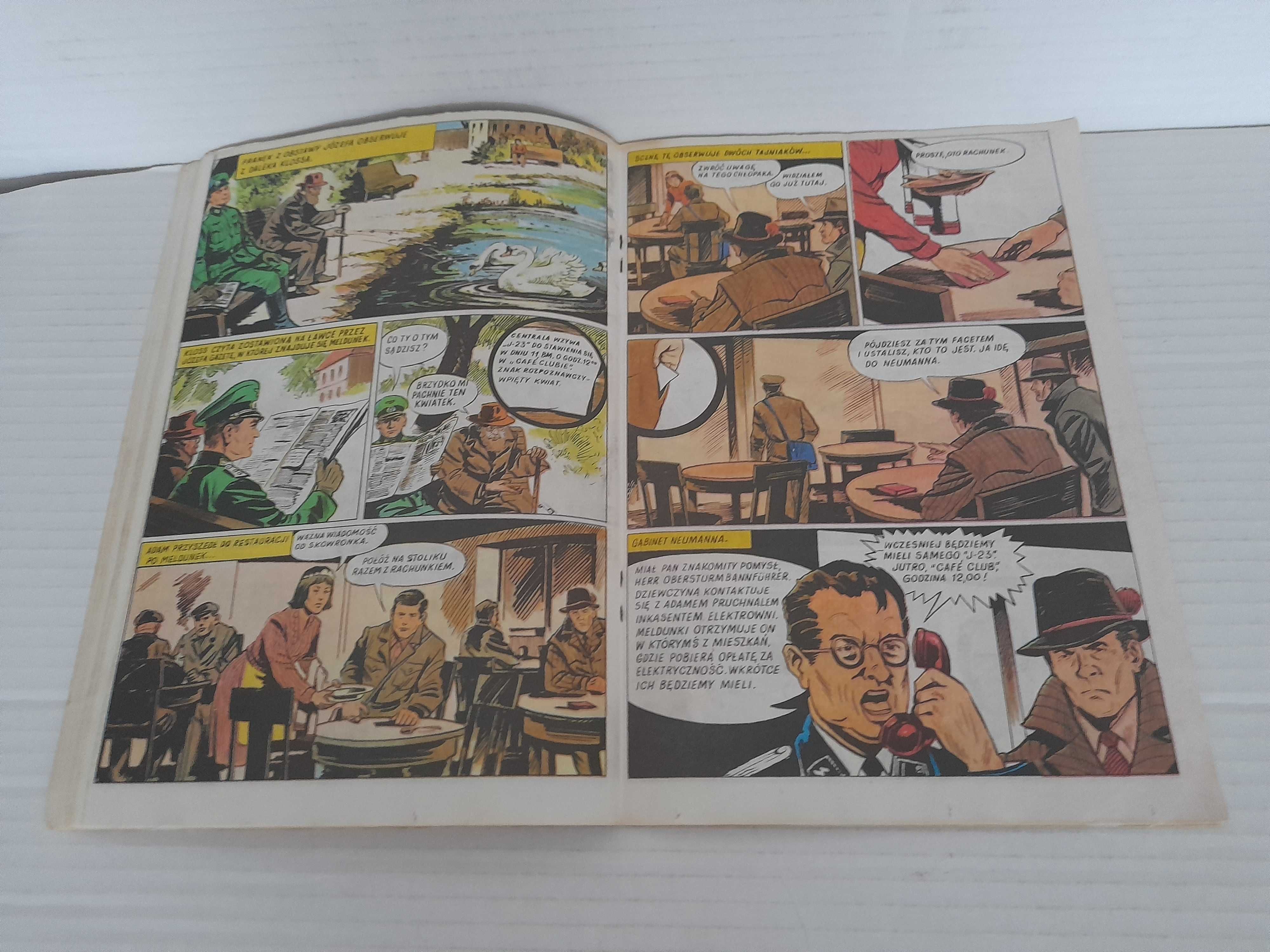Komiks KAPITAN KLOSS WYROK 1987 Nr 9 wydanie 2