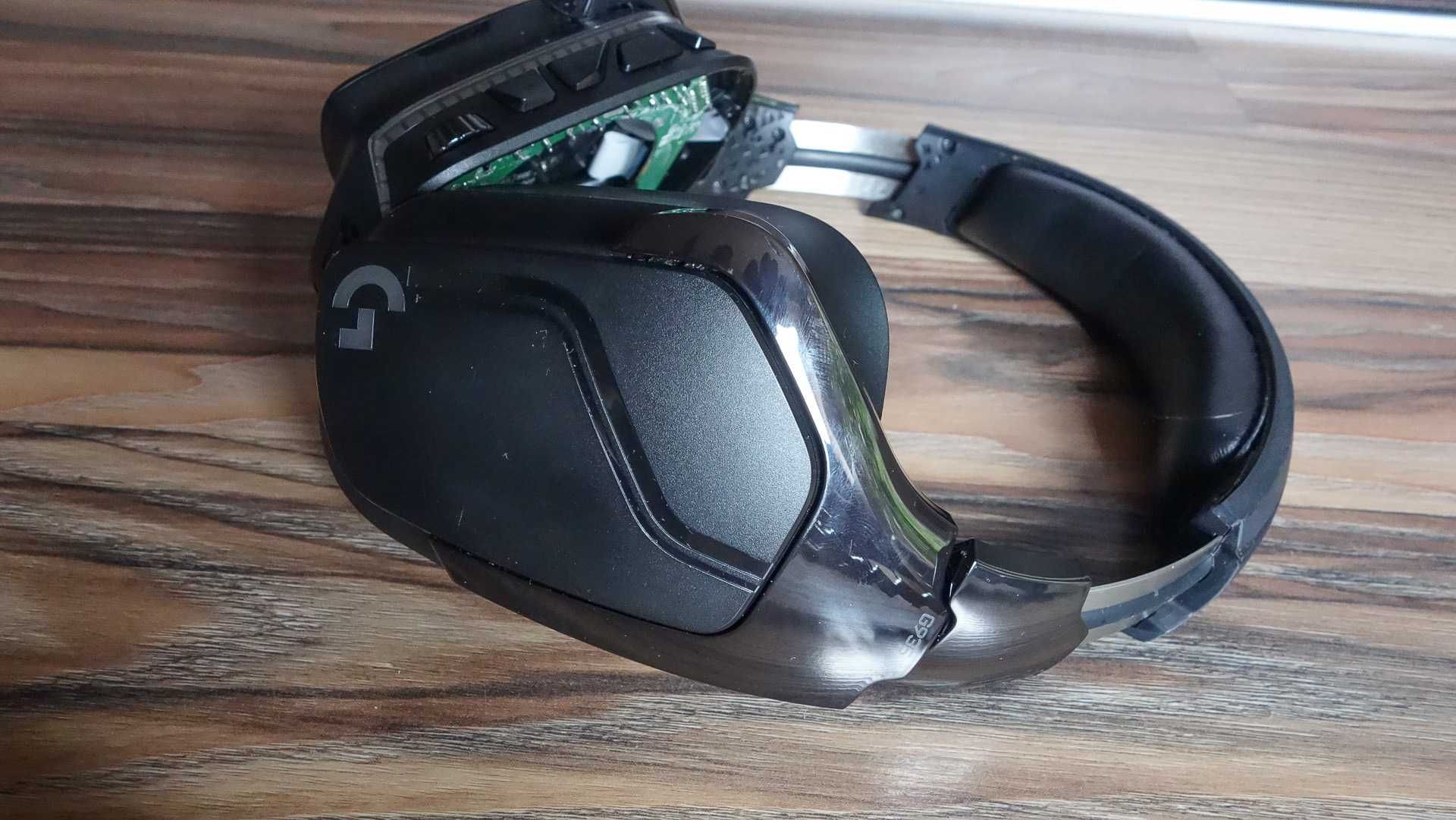 Słuchawki Logitech G935 na części