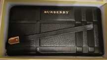 Новий шкіряний  гаманець, клатч Burberry
