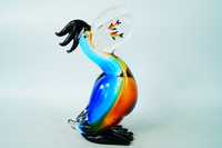 Figura szklana MURANO style piękne kolory PELIKAN