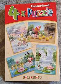 Zestaw 4 × puzzle