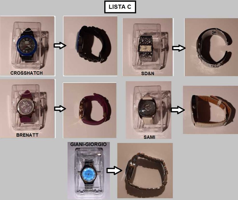 relógios de homem e mulher