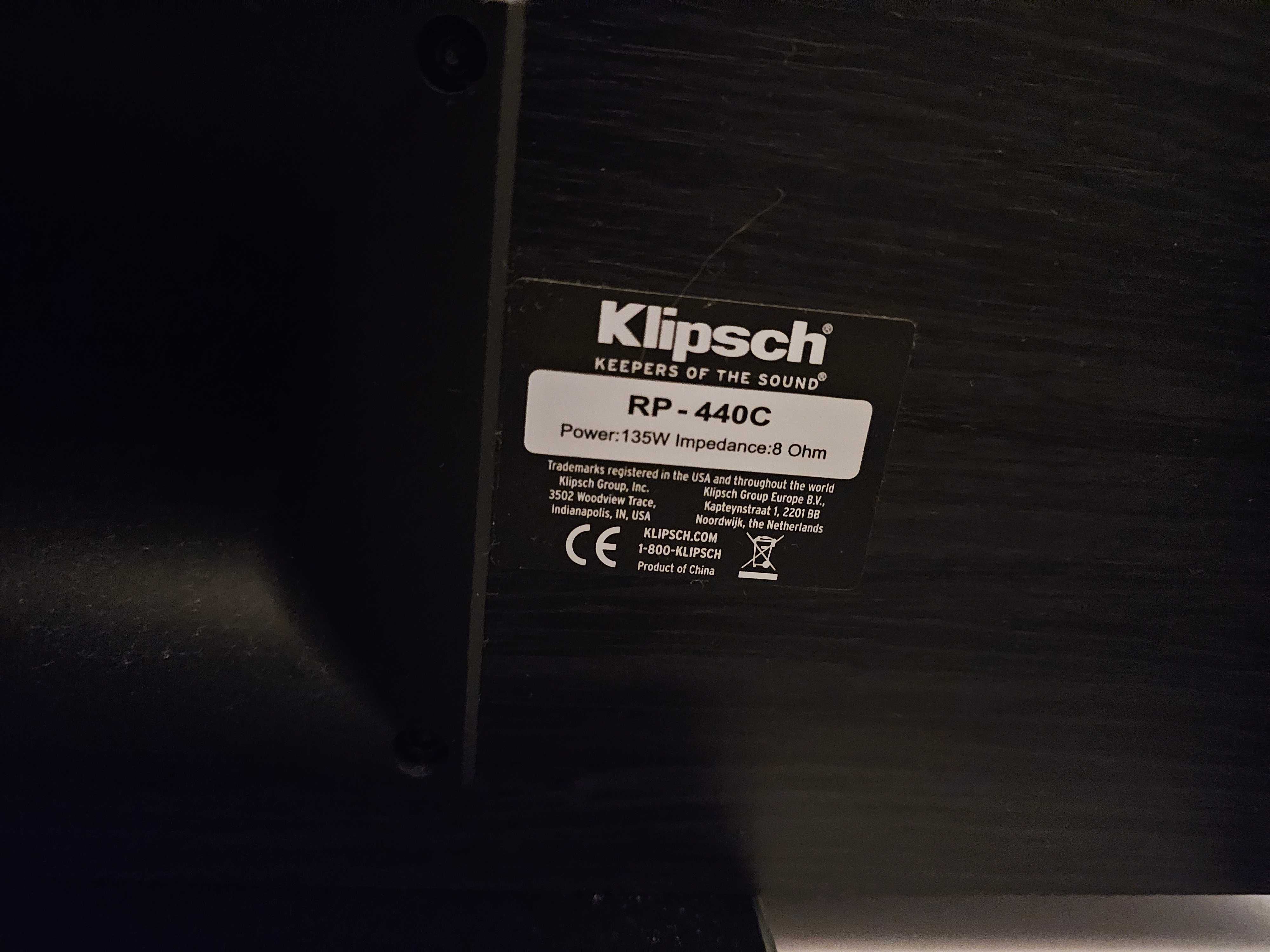 Coluna Central Klipsch RP440C