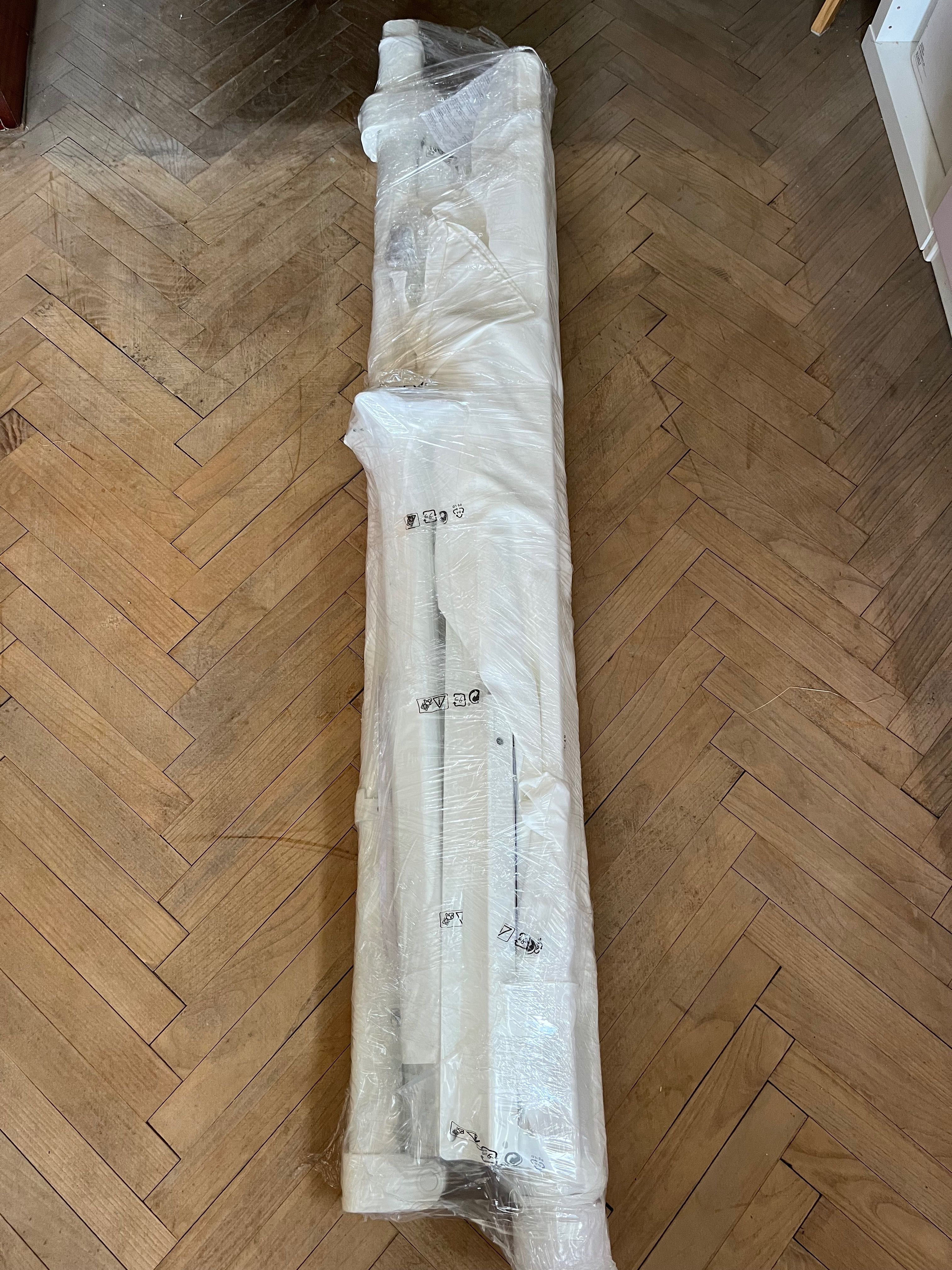 IKEA HOGON Zawieszany parasol, biały, 270 cm