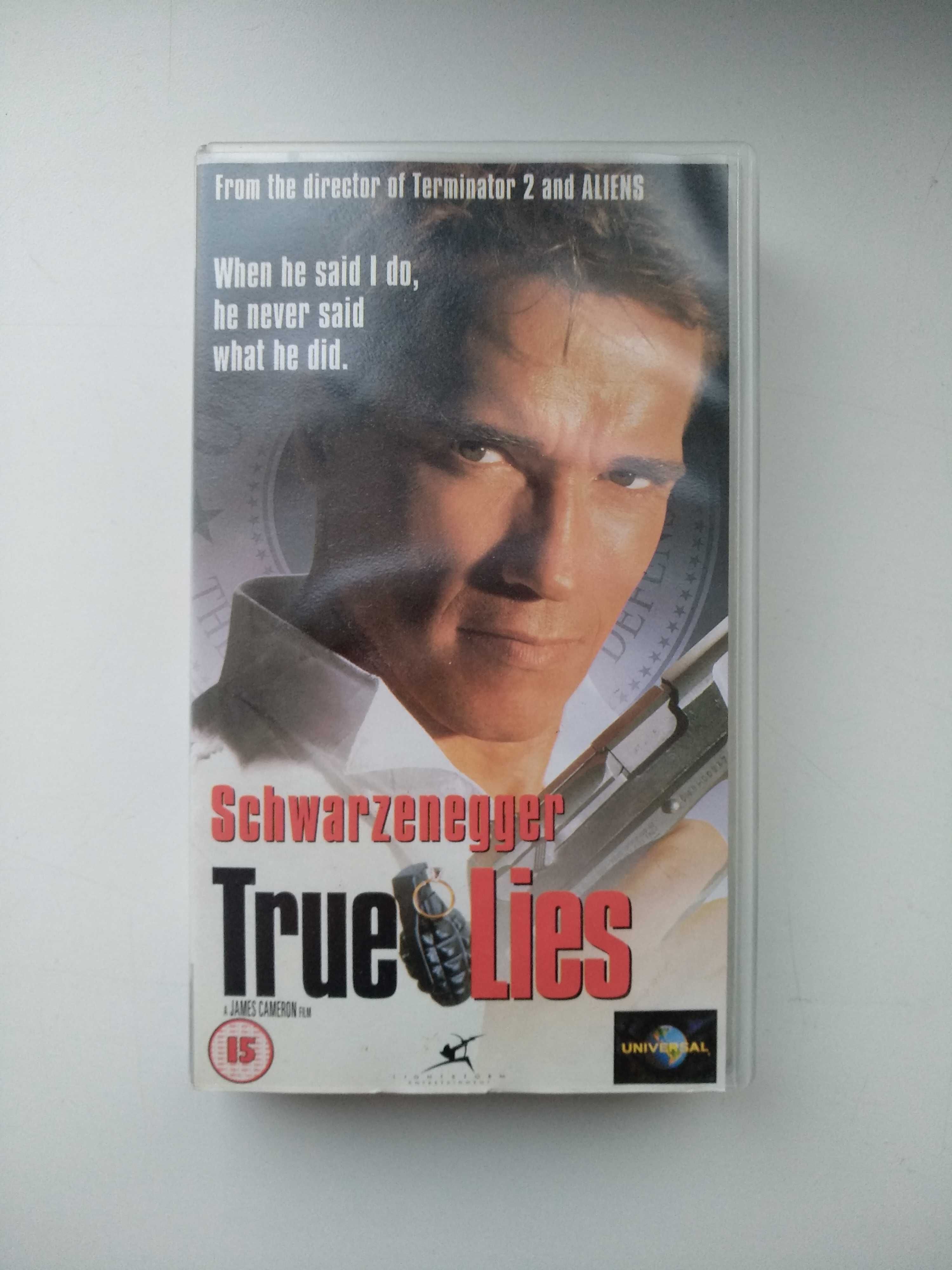 Відеокасета VHS Правдива брехня (True Lies). Із Англії.