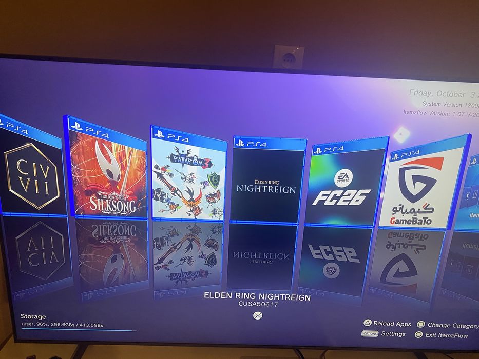 Ps4 slim niski soft goldhen Fifa 26 + dużo gier