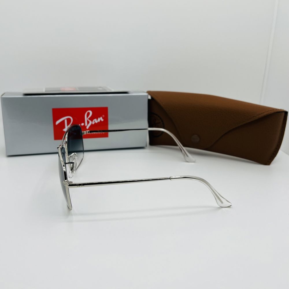 Солнцезащитные очки Ray Ban Colonel 3560 Silver-Blue Grade 57мм стекло