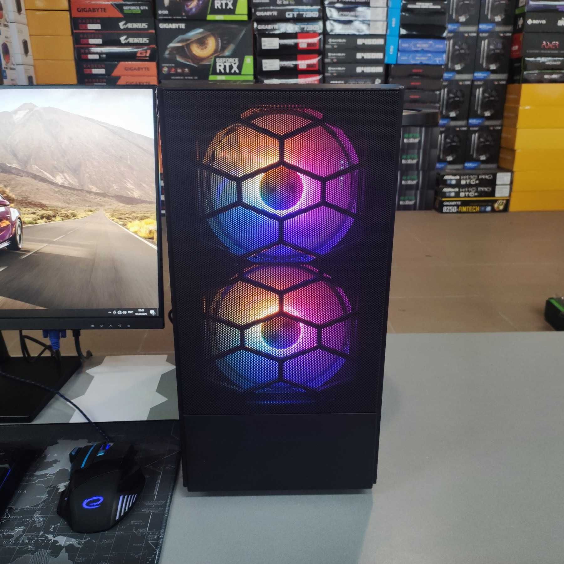 Компютер Intel Core i5-14400f, MSI GTX 1080 8GB, 16GB DDR4, SSD 480GB