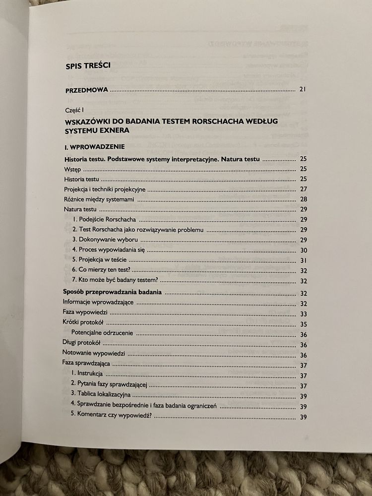 Czerederecka „Test Rorschacha w psychologicznej ekspertyzie sądowej”
