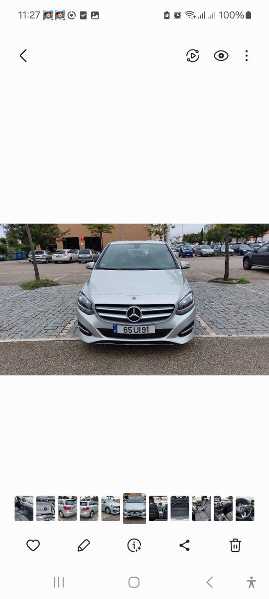 Mercedes B180 CDi Estimado poucos kms