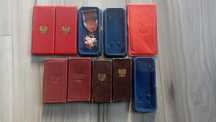 Etui Pudełko Medal Odznaczenie Krzyż Zasługi Sztandar Order