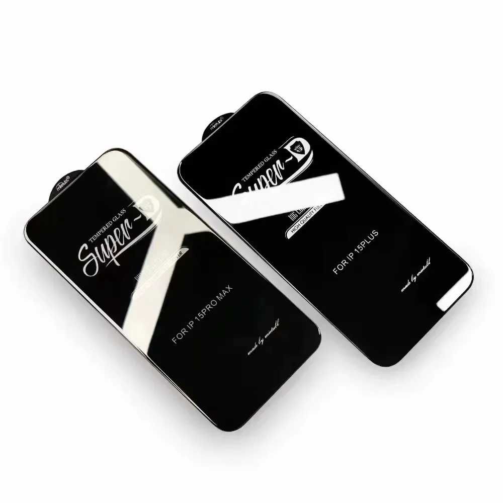Захисне скло iPhone 15 Pro 2.5D Super-D стекло айфон 15 Про сапфир