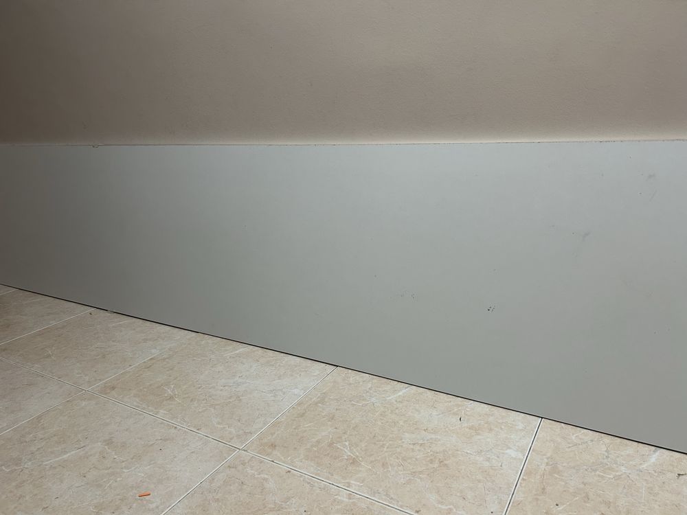 Tabua branca de 2,44x0,50